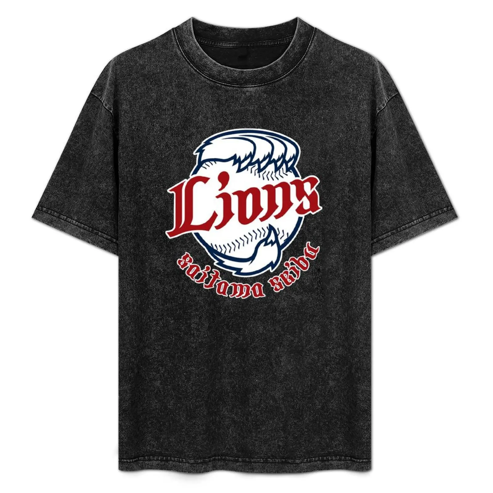 

Saitama Seibu Lions T-Shirt customizeds quick-drying shirts graphic tee shirts men