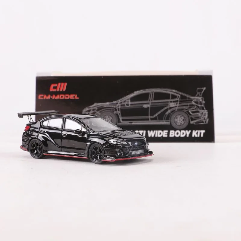 

CM Model 1/64 Alloy finished car model Wrx Varis Wide body - two sets of replaceable tyres