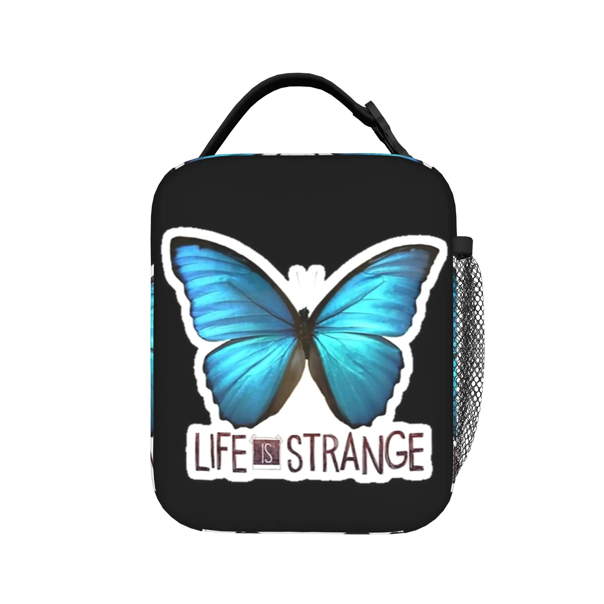 Life is strange butterfly Insulated Lunch Bag Thermal Bag ,Lunch Container  Leakproof Lunch Box Tote Food Bag Beach  Travel