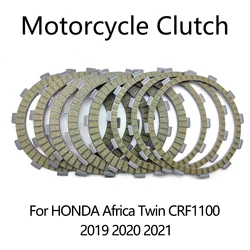 For HONDA Africa Twin CRF1100 CRF1000 CRF 1100 1000 2019 2020 2021 Motorcycle Clutch Friction Plate Disc Kits 8Pcs 1Set