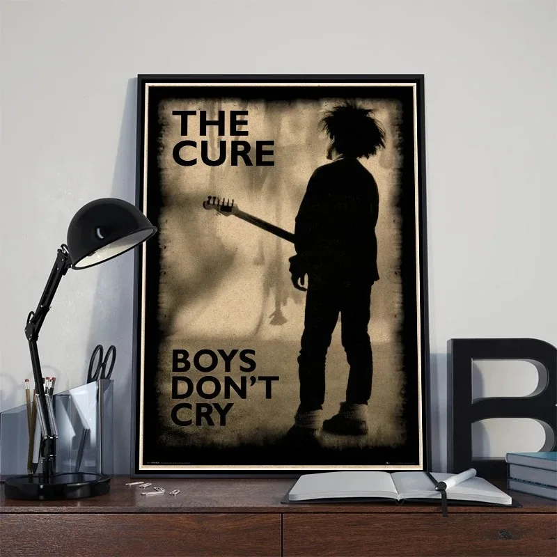 ملصق روك علاجي عتيق ، ديكور منزلي ، طباعة قماش ، ملصق عتيق ، نجمة فرقة موسيقية ، ملصق حائط ، ديكور غرفة المنزل #4