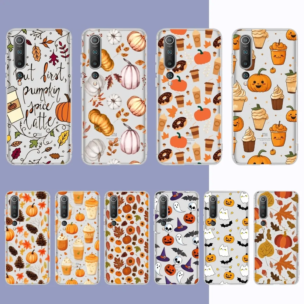 Halloween Phone Case For Samsung S 20 21 22 23 for Redmi Note7 8 9 10 for Huawei P20 30 40 Clear Case