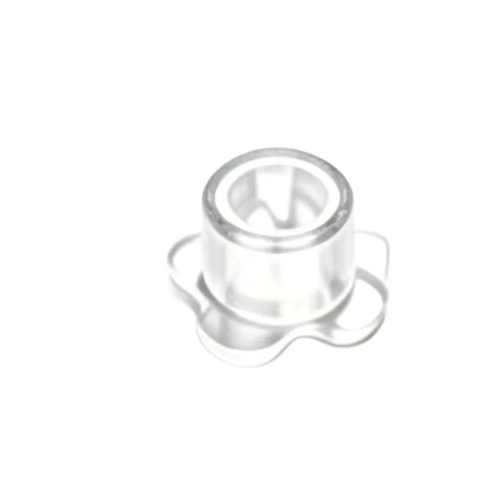 24Pcs White Silicone Flower Shaped Feeder Mouthpiece Replacement Parts For Hummingbird And Standard Bird Feeders Garden Accessor