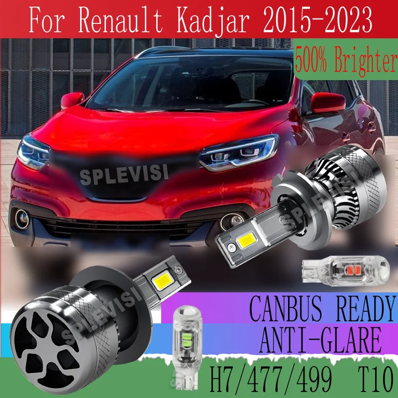 

IP68 Waterproof High Low Beam with Cooling Fan LED HEADLIGHT For Renault Kadjar 2015 2016 2017 2018 2019 2020 2021 2022 2023