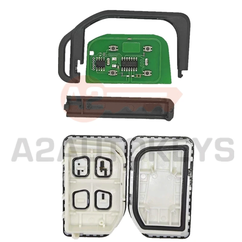 A2AUTOKEYS For Volvo FM FH16 Truck Car Smart Key Housing 4 Buttons 433 MHZ Car Remont AUTO Smart Key