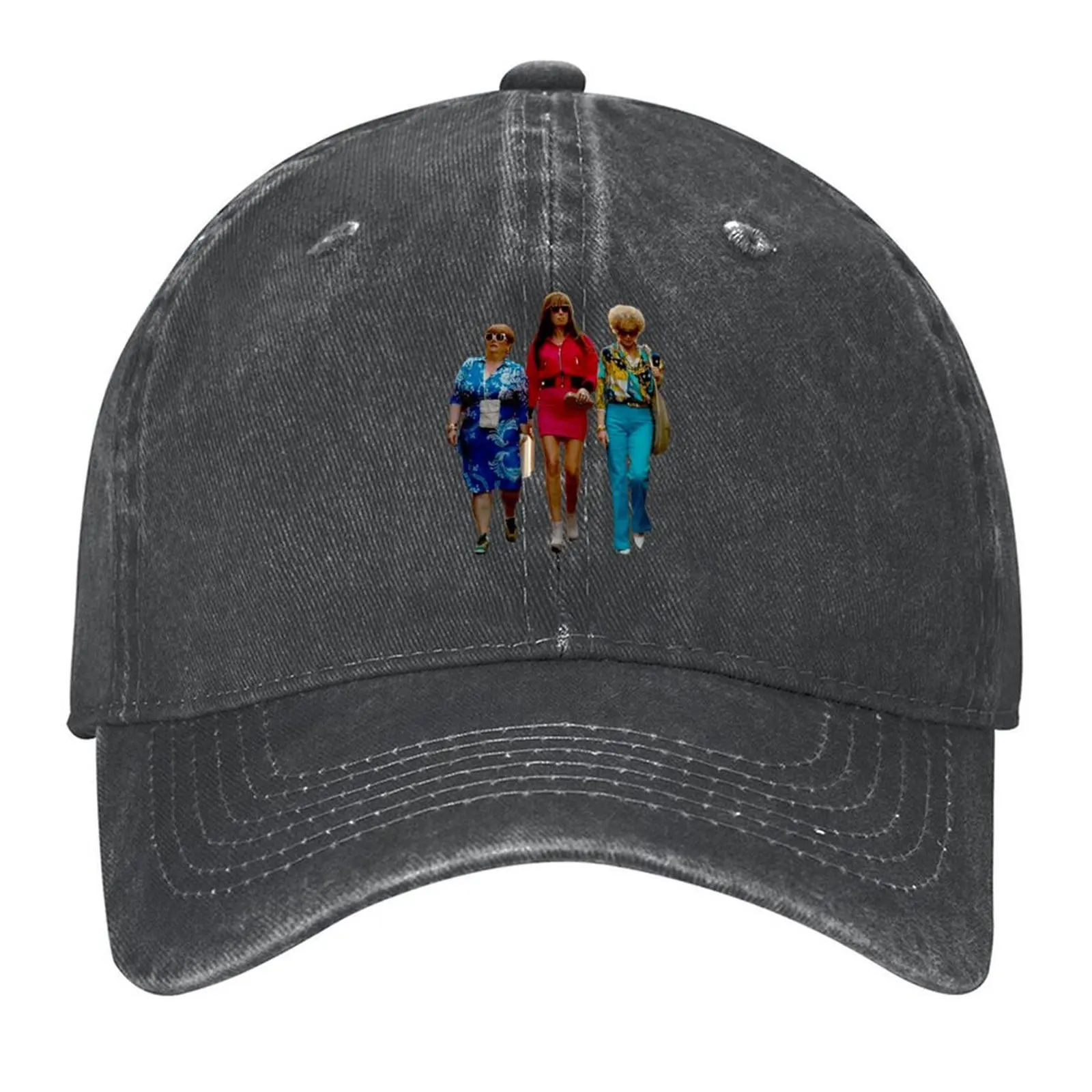 

Kath & Kim: Kath, Kim and Sharon Walking Baseball Cap Golf Hat Man dad hat Trucker Cap hard hat Men's Baseball Women's
