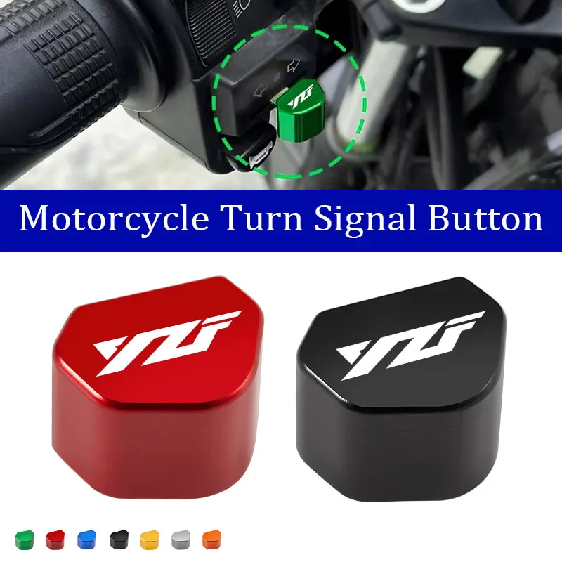 2026 For YAMAHA YZF R1 R3 R6 R7 R25 R125 R1M YZFR1 YZFR3 YZFR6 YZFR7 Mototcycle CNC Switch Button Turn Signal Switch Key cap