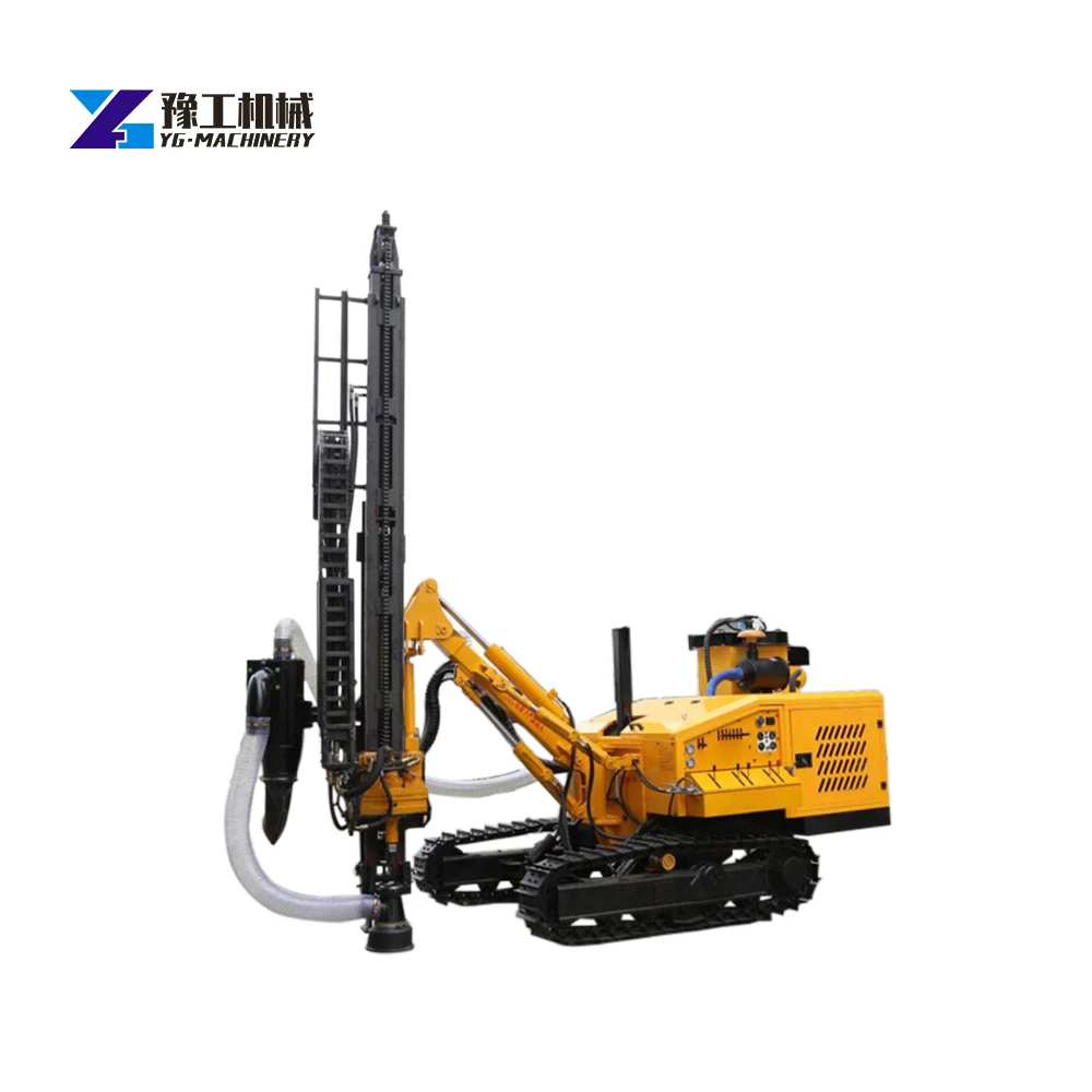 

High-precision Geological Exploration DTH Drilling Rig, Digital Control Panel Monitors Real-time Drilling Data