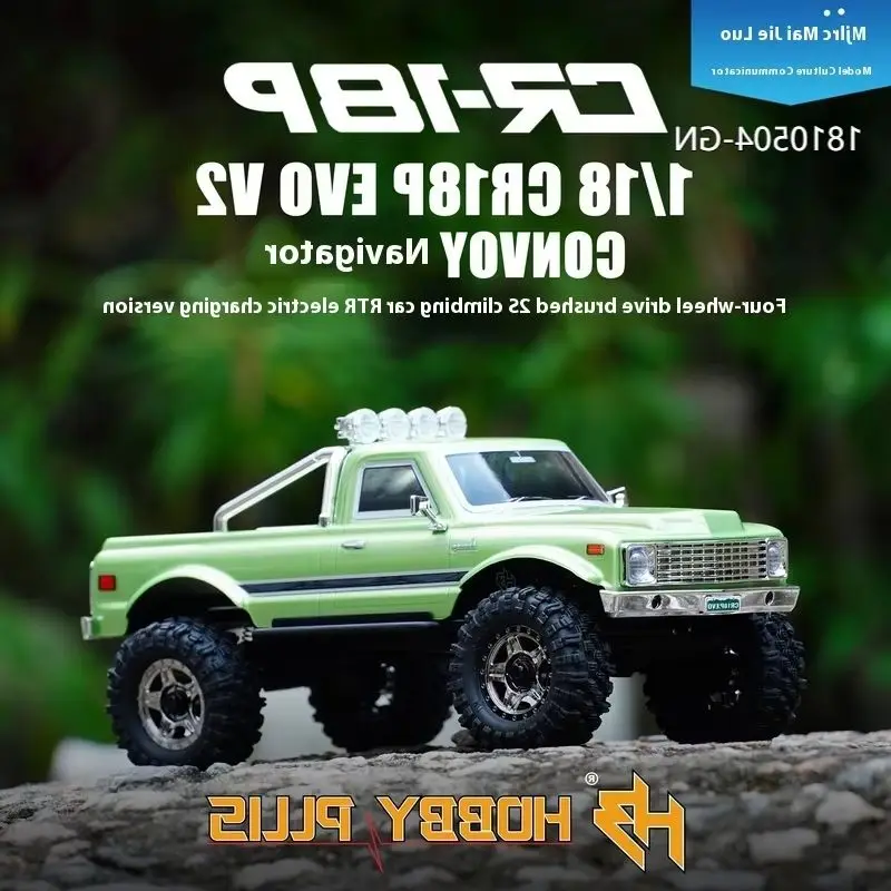 

HOBBY PLUS CR18P EVO 1810504 V2 CONVOY 1/18 Adult Remote Control car Electric Remote Control Car Rock Remote Control Climbing