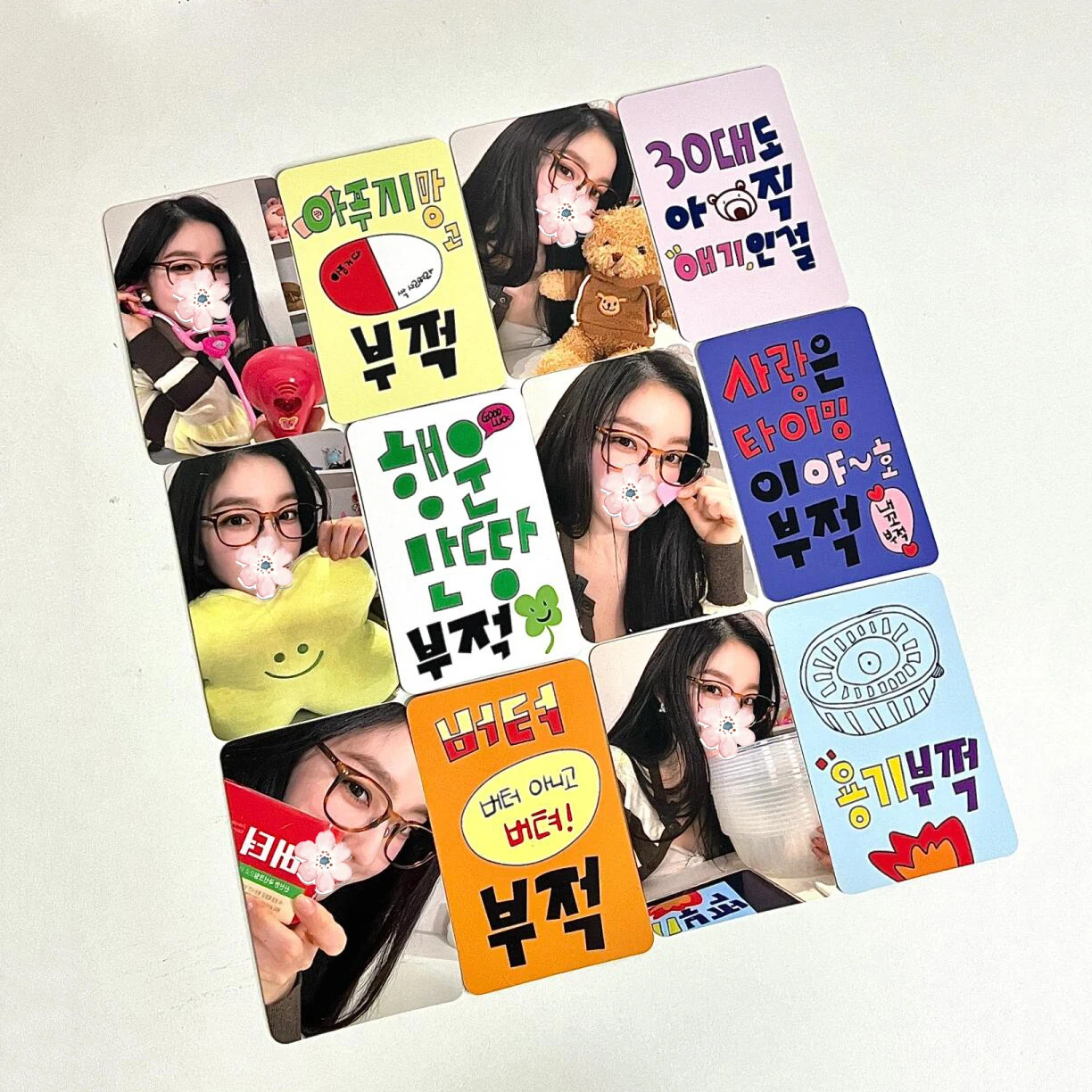 مجموعة الفتيات الكورية بطاقة أبلوم لومو إيرين بي زولونج بطاقة الشجاعة المنفردة