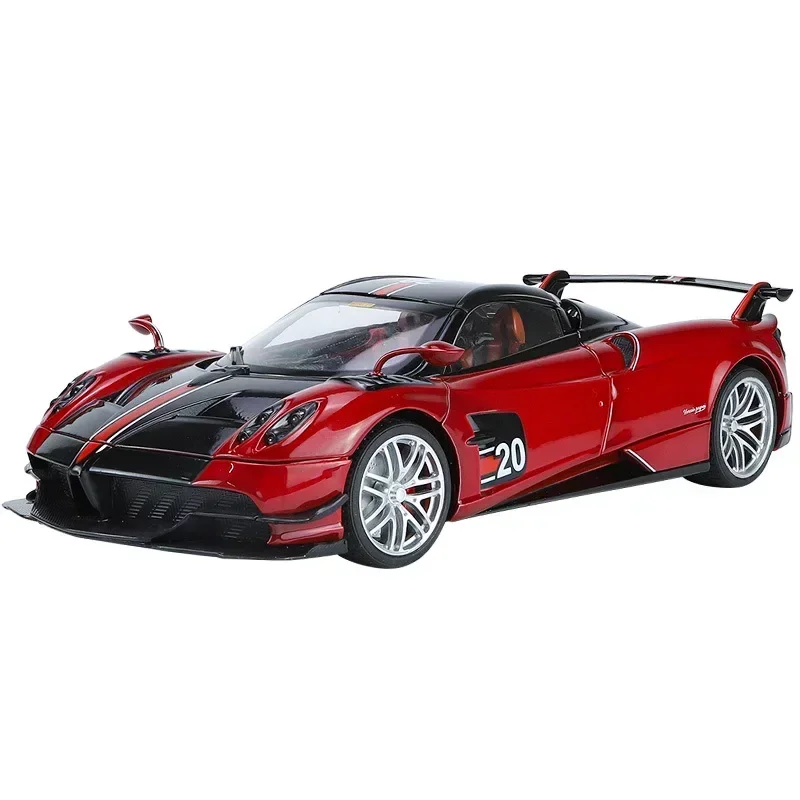 1:18 Pagani huayra BC รถสปอร์ตโมเดลรถยนต์จำลองของสะสมโมเดลรถยนต์ของขวัญตกแต่ง