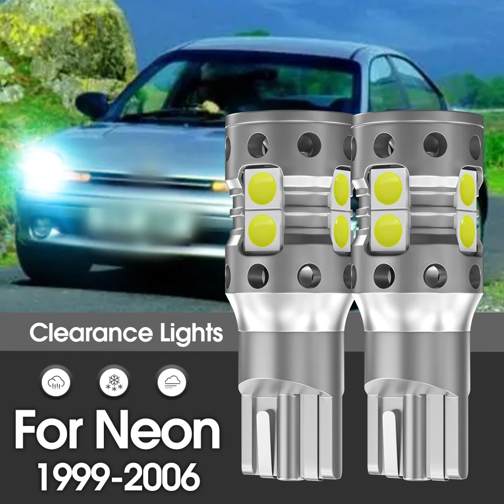 Canbus LED Clearance Light Parking Lamp 2pcs Accessories For Chrysler Neon 1999-2006 2000 2001 2002 2003 2004 2005