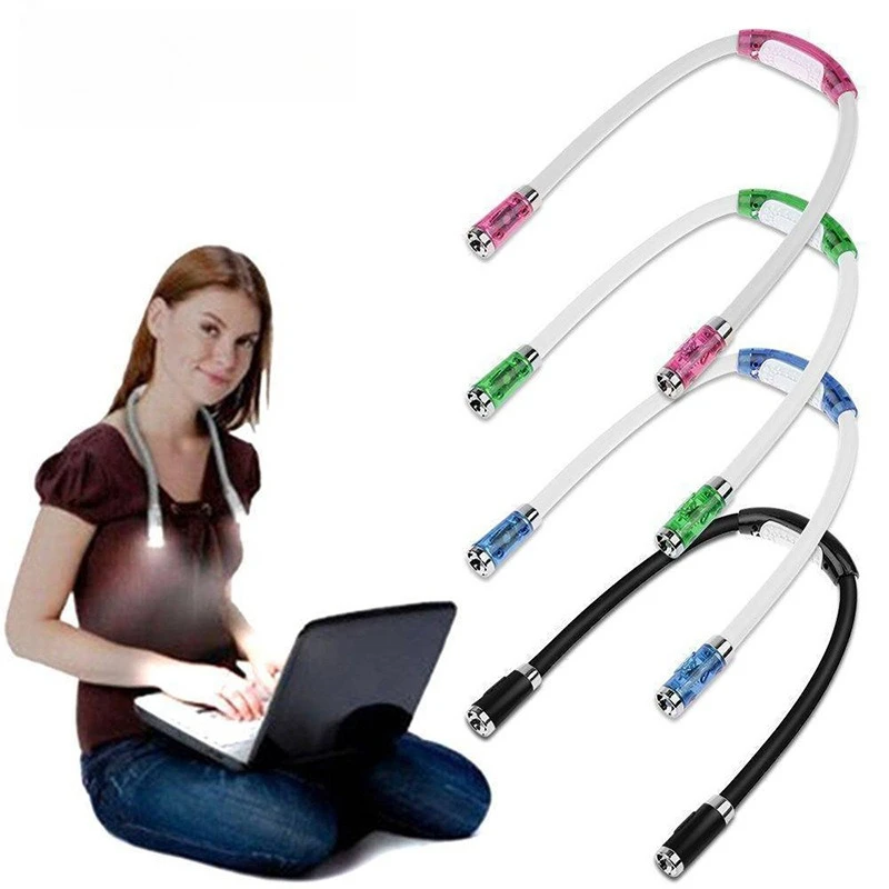 

Cuddle Light Portable Headband LED Reading Lights Hundred Change Lighting Book Lightss Hanging Neck Reading Lightsss
