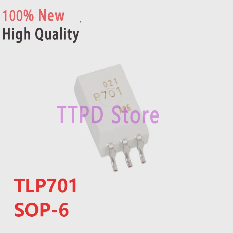 5pcs New Original TLP701 SOP-6 Photocoupler P701 Optocoupler High Quality