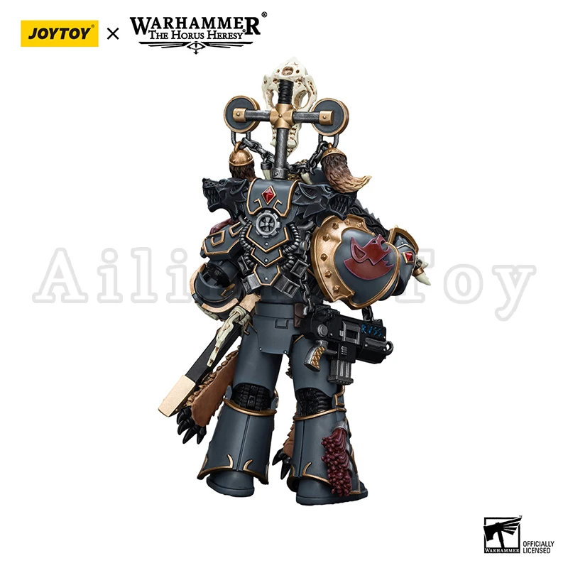 JOYTOY 1/18 Action Figure The Horus Heresy Space Wolves Geigor Fell-Hand Anime Collection