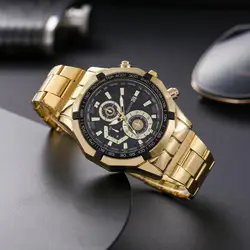 Hot sale men's supercar racing watchwatch for men steel band sports men's hand waterproof watch decoration set quartz watch