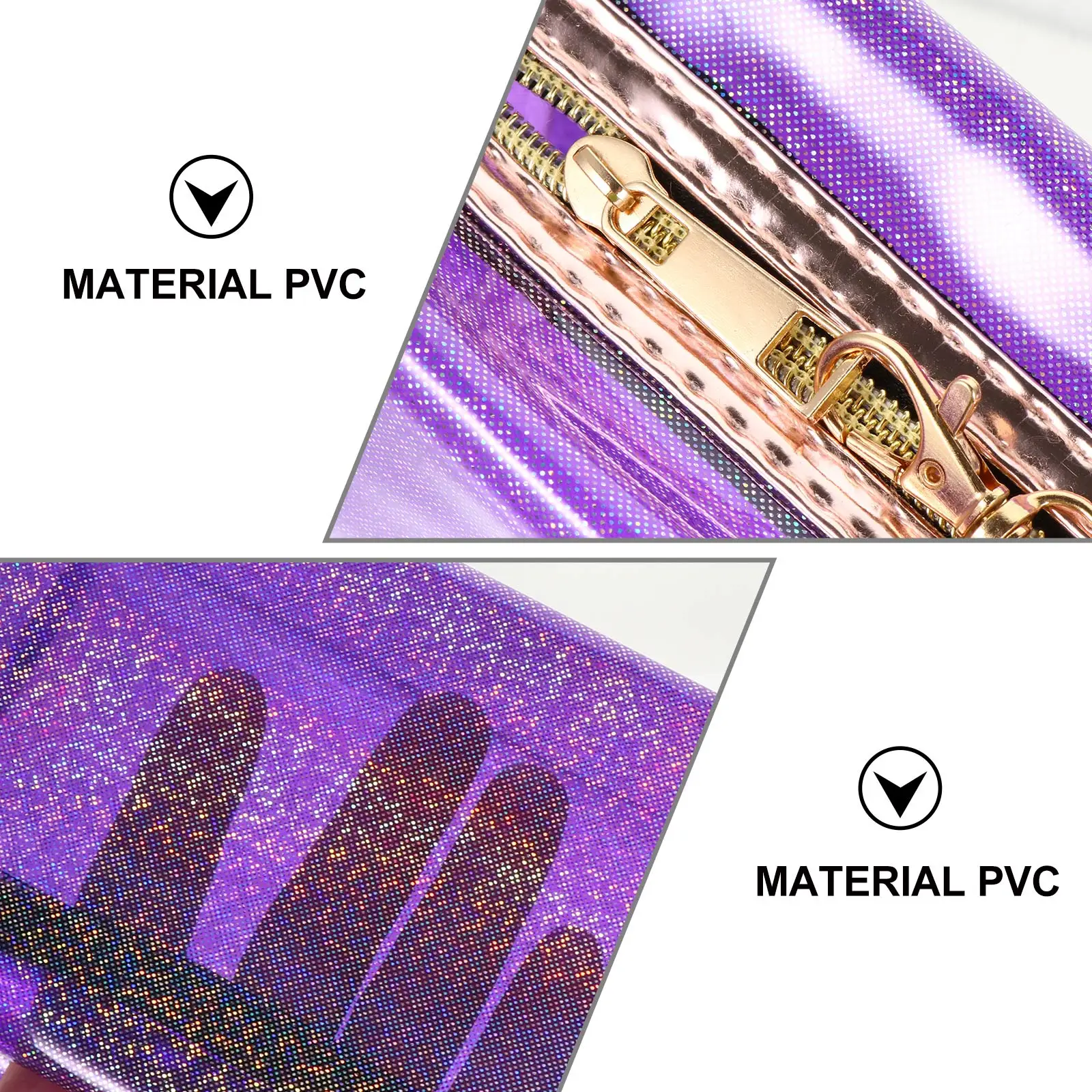 

1pc Waterproof Travel Cosmetics Cosmetics Makeup Bag Storage Toiletry Bag Pouch Purple High Capacity Outdoor Daily