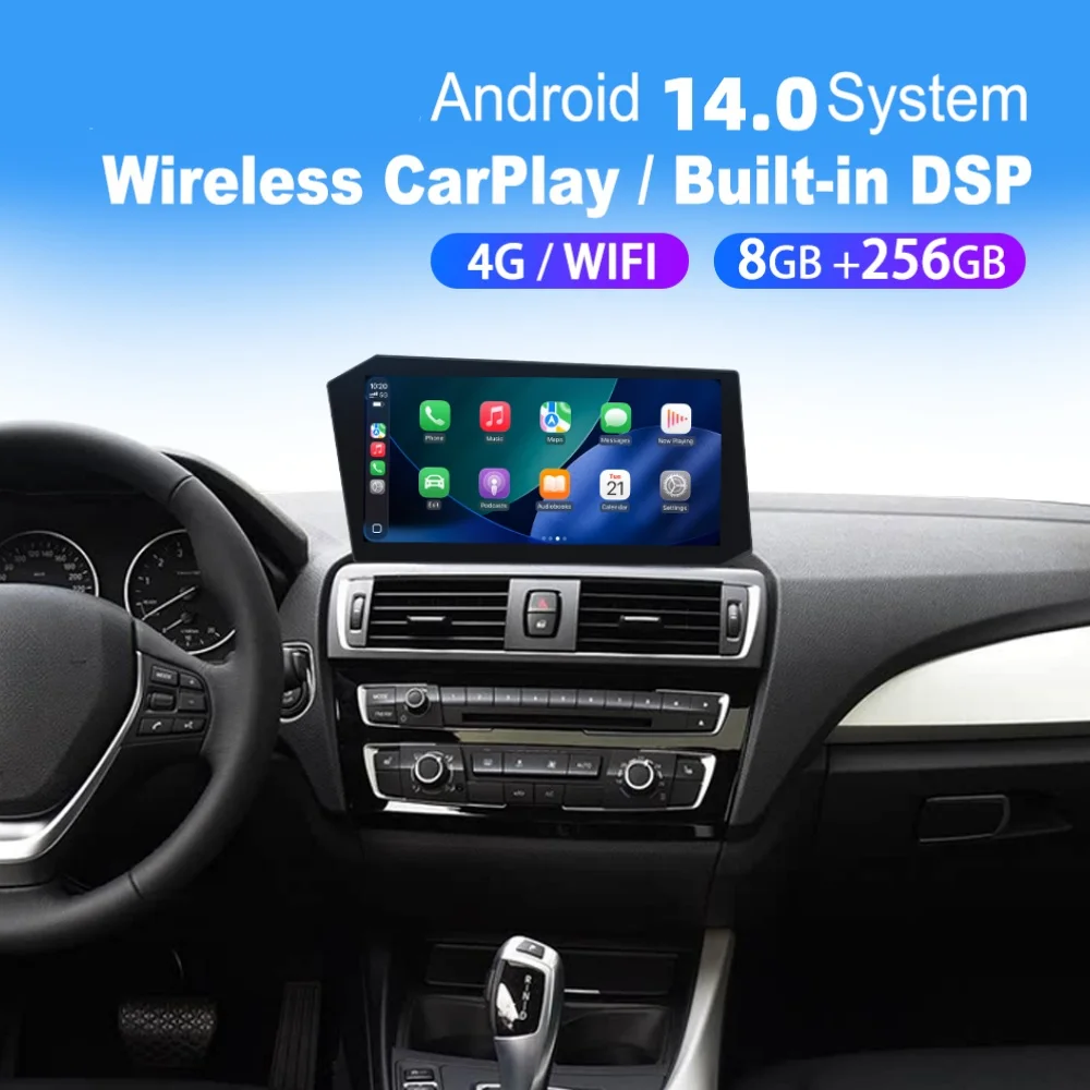 

2026 Model Car Multimedia Player For BMW 1 2 Series 3 5 Series GT 2012~2017 Android Auto Carplay GPS Navi Car Radio Head Unit