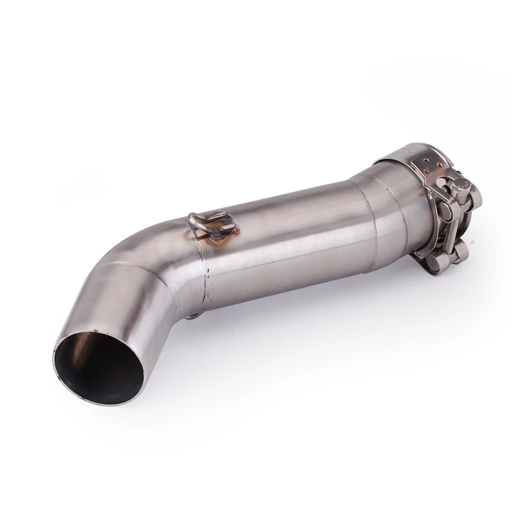 For BMW C650GT C600 Sport Motorcycle Slip-on Exhaust Pipe Escape Connection Muffler Link Pipe 51mm