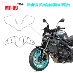 MT09 TPU Paint Protection Film For YAMAHA MT 09 PPF Motorcycle Accessory Sticker Protective tools Transparent Bodykit Windshield