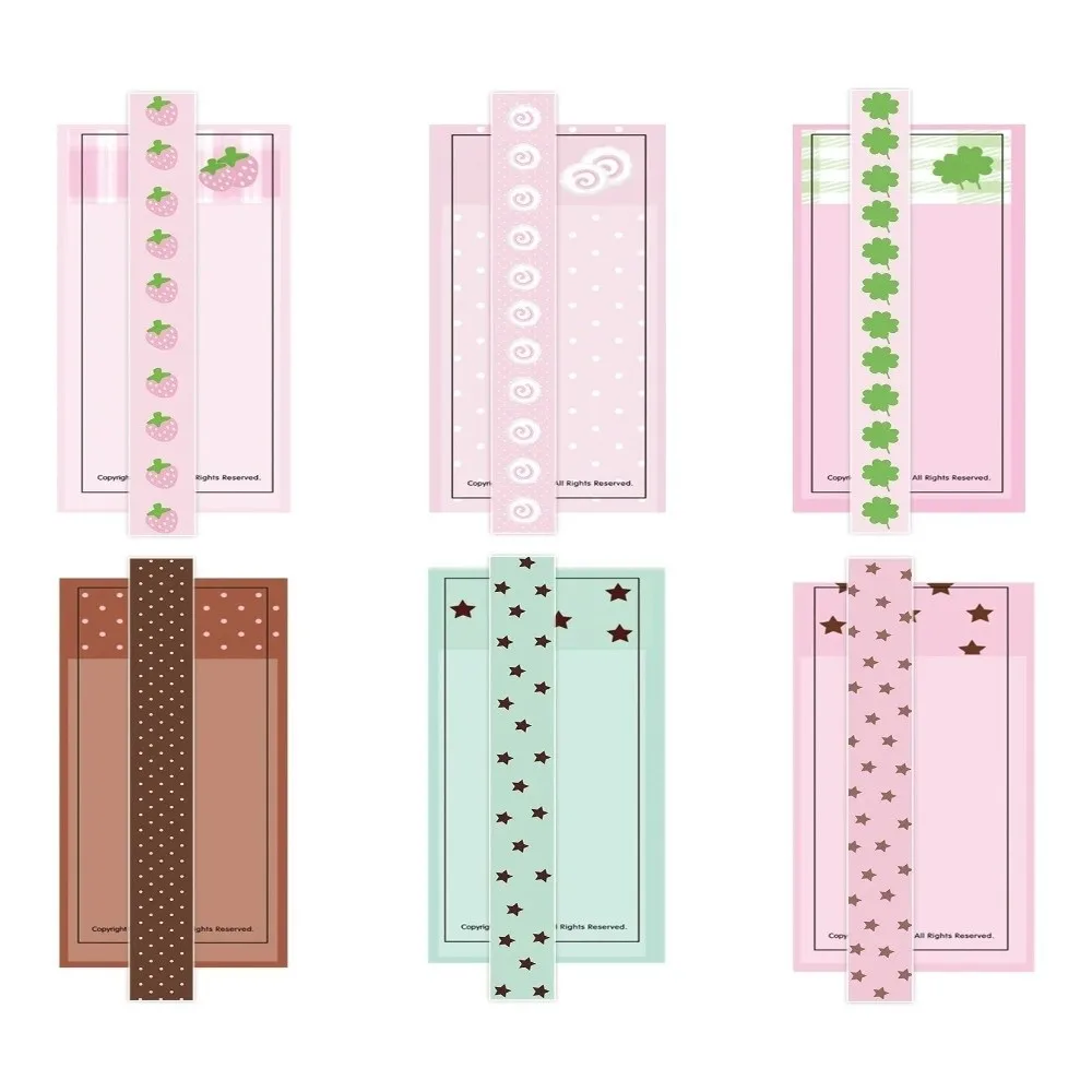 Cinghie per notebook regolabili Kawaii Notebook a fogli mobili Decorazione fai da te Cinghia elastica Simpatico accessorio per riporre la corda legante con fascia a stella