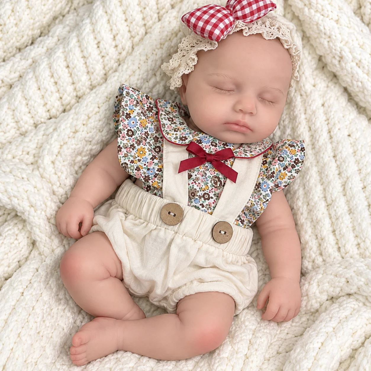 دمية طفل واقعية بطول 20 بوصة،  - مراجعة Reborn Baby Doll Silicone Realistic وسعره