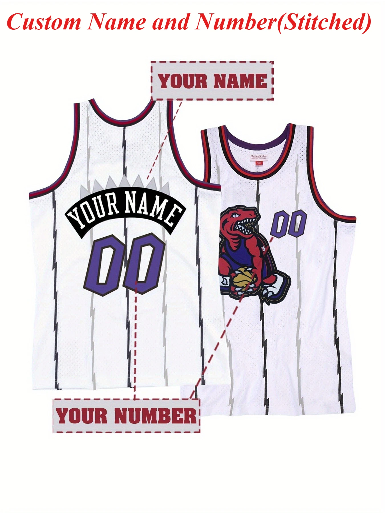 Custom Men's Sports Jersey Embroidered Letter & Number Basketball Jersey,Breathable Loose Fit for Casual Wear,Outdoor Activities
