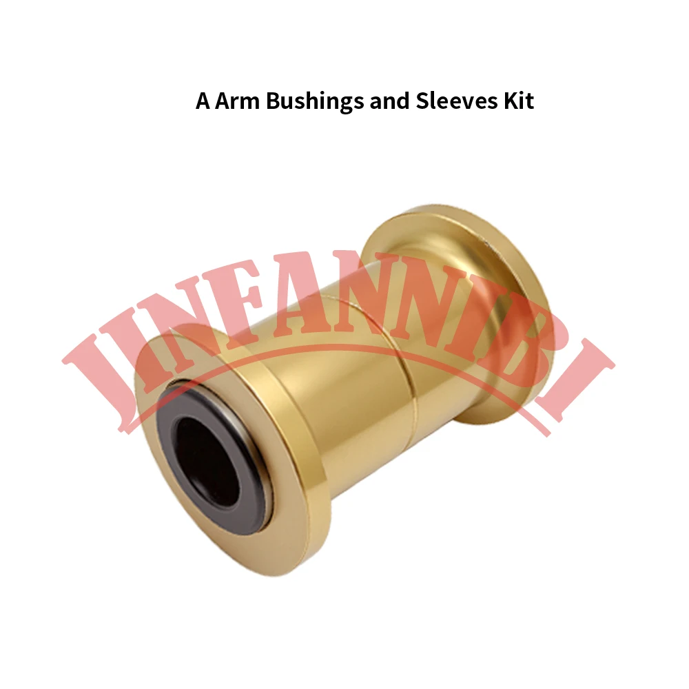 Front A-Arm Bushings Pivot Sleeves Tube Kit For Can-Am Maverick X3 2017-2020 2021 2022 2023