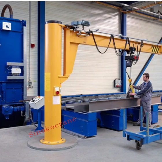 Slewing Cantilever Arm 3 Ton 5 Ton Cantilever Column Jib Crane for Industrial Workshop Warehouse Material Handling Equipment