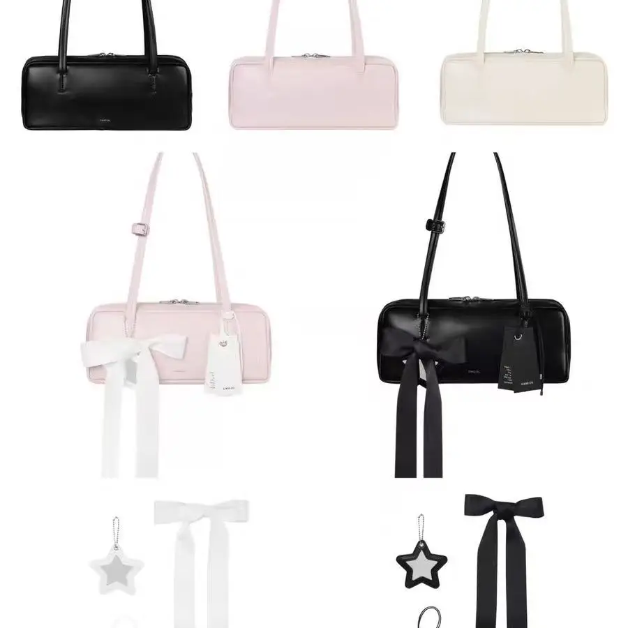 

STAND OIL New Style Bag, Croissant Bag, Same Style as Xu Yunzhen's, Standoil Bow Shoulder Bag, Handheld Bag, Underarm Bag