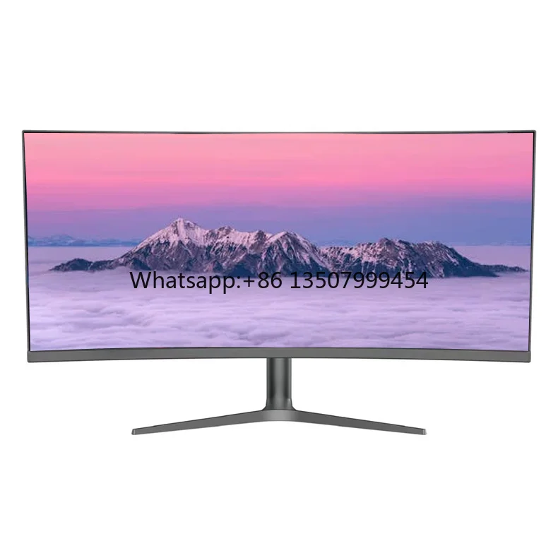 Wholesale 37.5 Inch Curved 21:9 75Hz IPS Gaming Monitor 3840x1600 1ms LED Screen