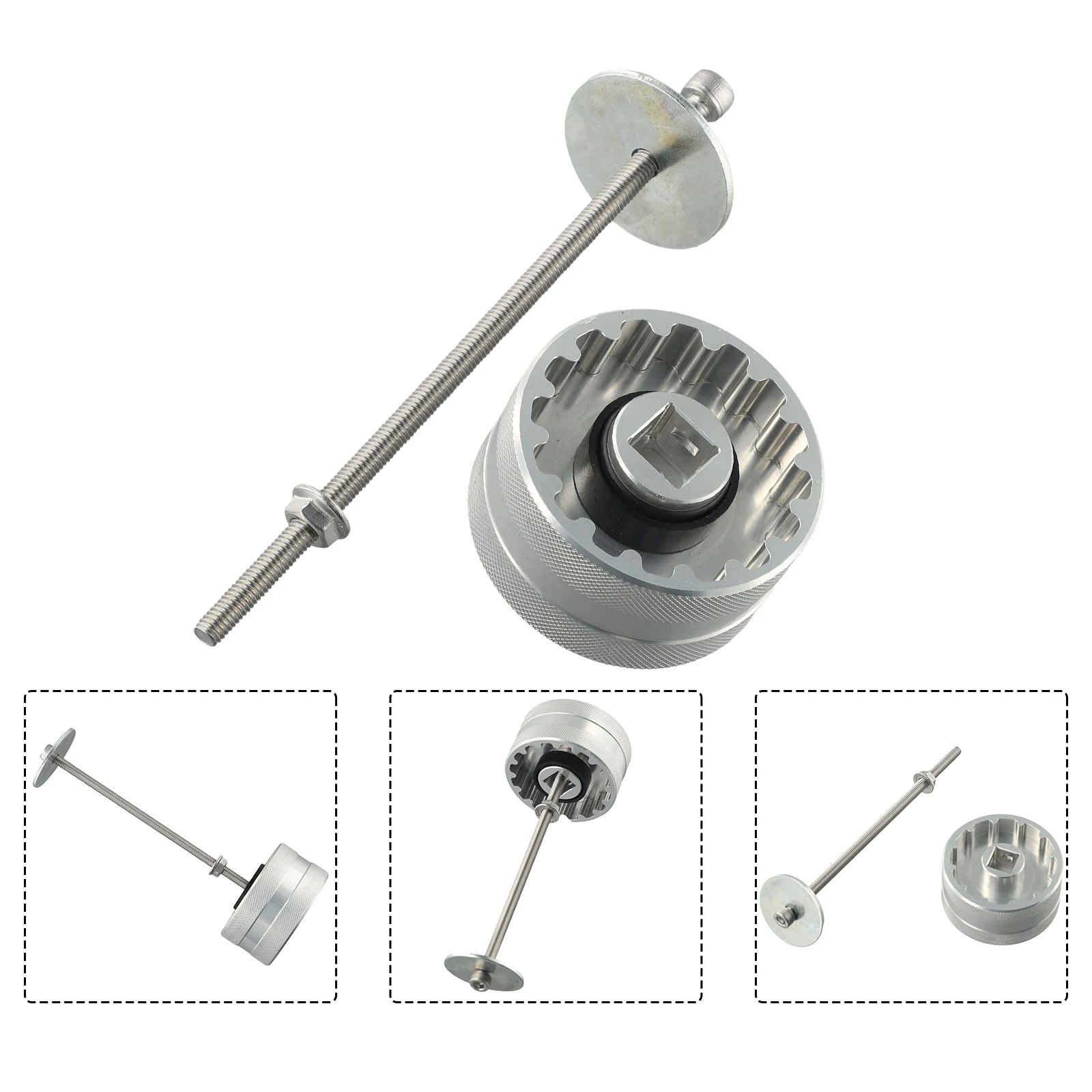 

Велосипед T47, инструмент для нижней части велосипеда 1, 2, крепежная установка из алюминиевого сплава, пресс-винт, затяжка крутящего момента, ключевой привод