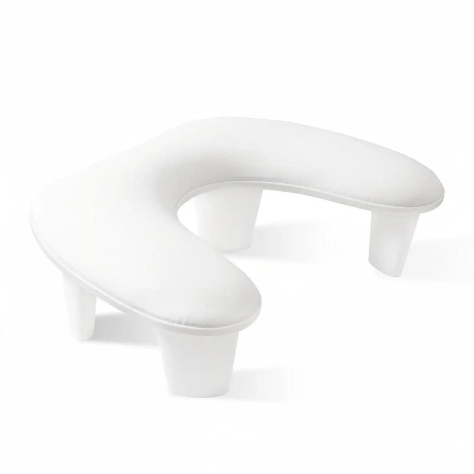 Multifunctional Nail Art Wrist Rest with Elevated Stand Leather Manicure Support for Salon Pedicure Device
