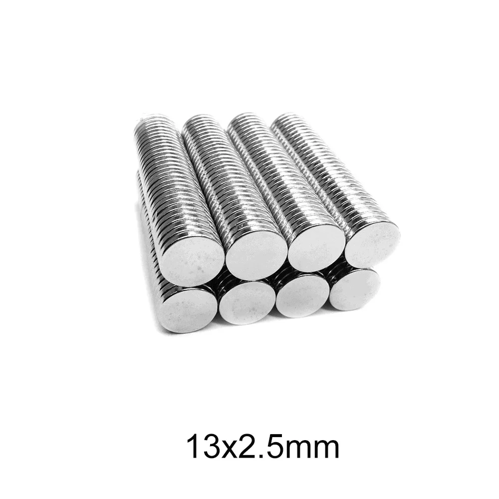13x2.5 مغناطيس دائري قوي 12 مللي متر × 2.5 مللي متر للثلاجات المنزلية والمكاتب لتقوم بها بنفسك 13x2.5 مللي متر 13*2.5 12x2.5 مللي متر