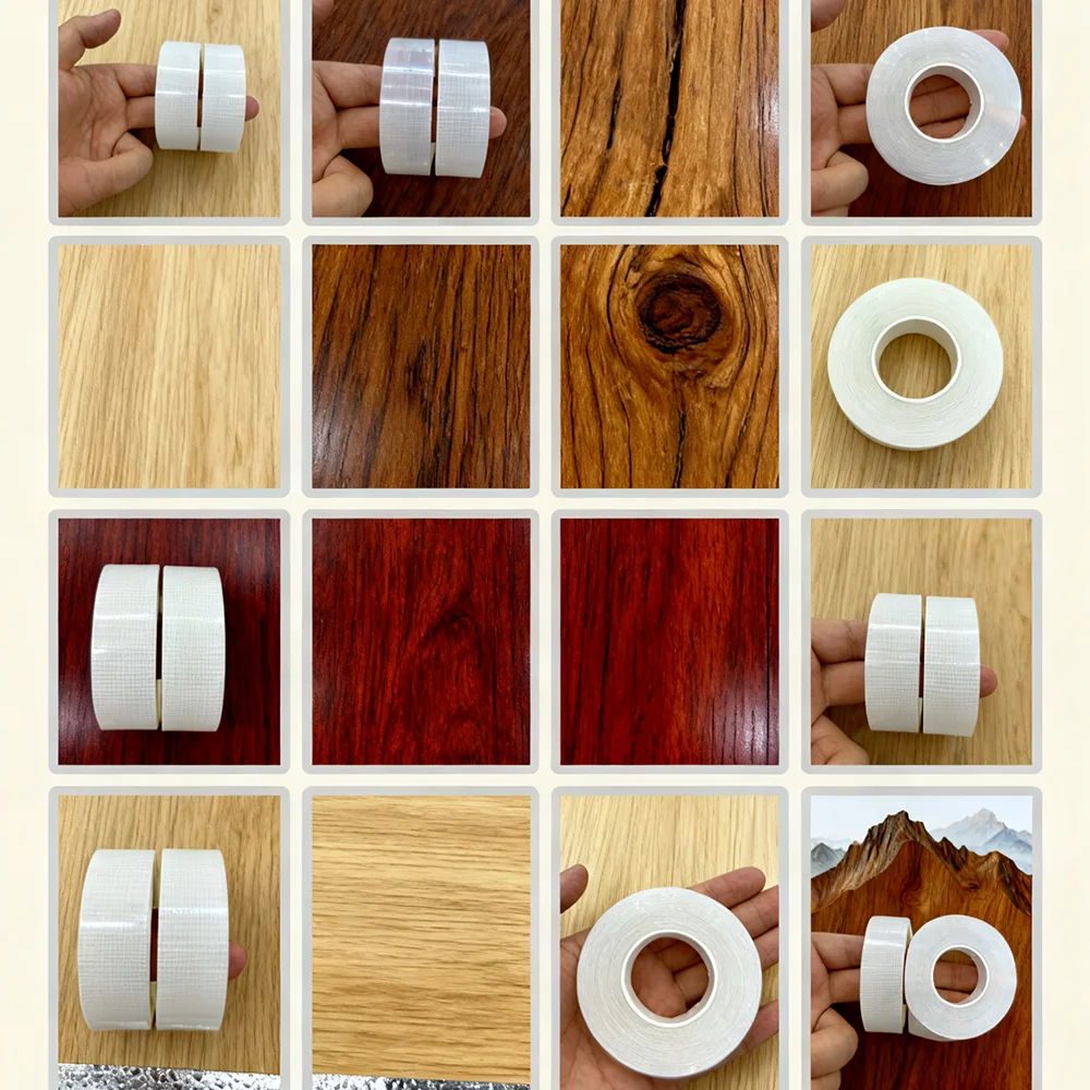 2 rolls Nano grid tape Heavy-Duty Nano Double-Sided Tape - Reusable, Traceless & Washable - Strong Adhesive Strips for Home view 6