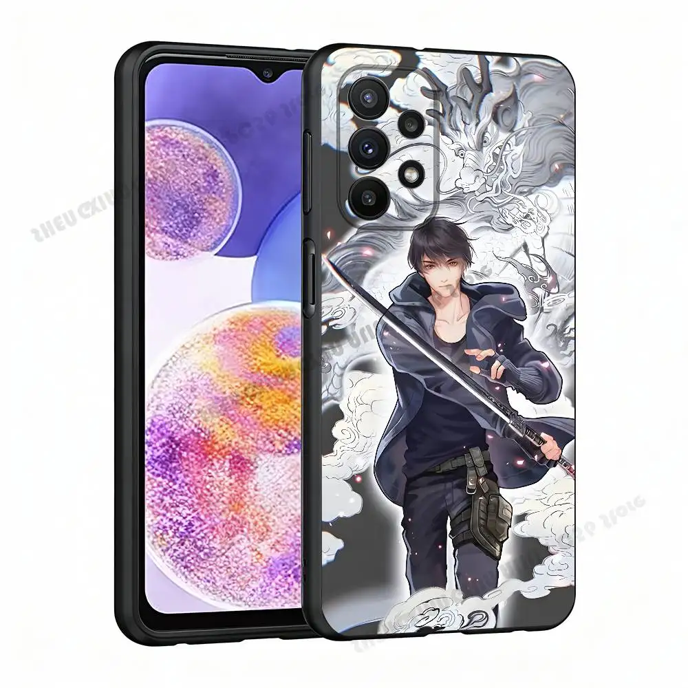 W-Wuxie Zhangqiling Silicone Protect Case For Samsung A21 31 51 53 20 22 30 32 42 50 70 Cover