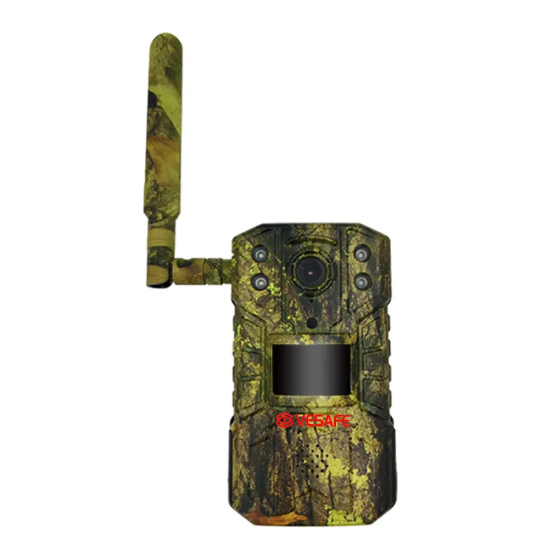 4MP 1440p Hunting Trail Camera 4G SIM Card IP66 Waterproof  PIR Motion Detection Wildlife Camera IR Night Vision