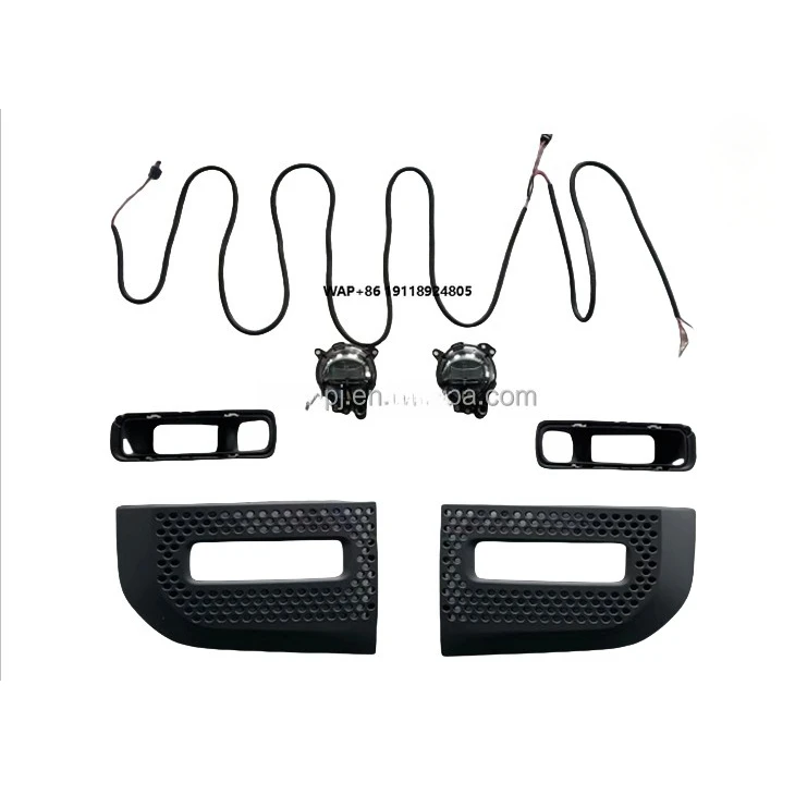 For Defender 2020+  Front Fog Lamp Base Upgrade to High Version Fog Light Kit