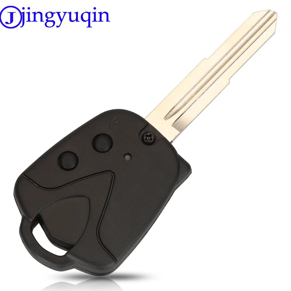 Jingyuqin-リモコンの交換用キーケース,右側のブレードに溝付きの空のキー,マレーシアのプロトンシェル