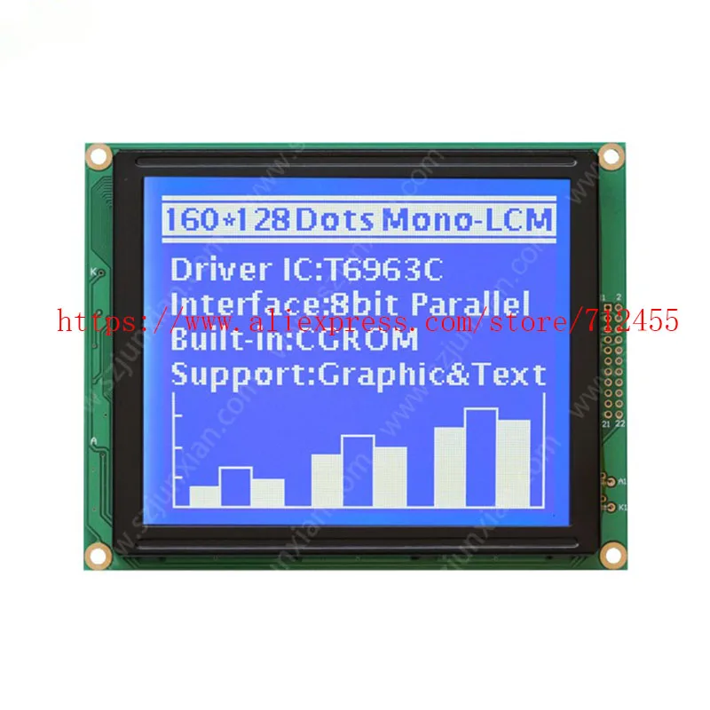 Brand New Compatible DMF5001 NY-LY 20-20192-2 LCD Screen Display Panel DMF5001NY DMF5001N DMF5001NY-LY-ATE-BBN