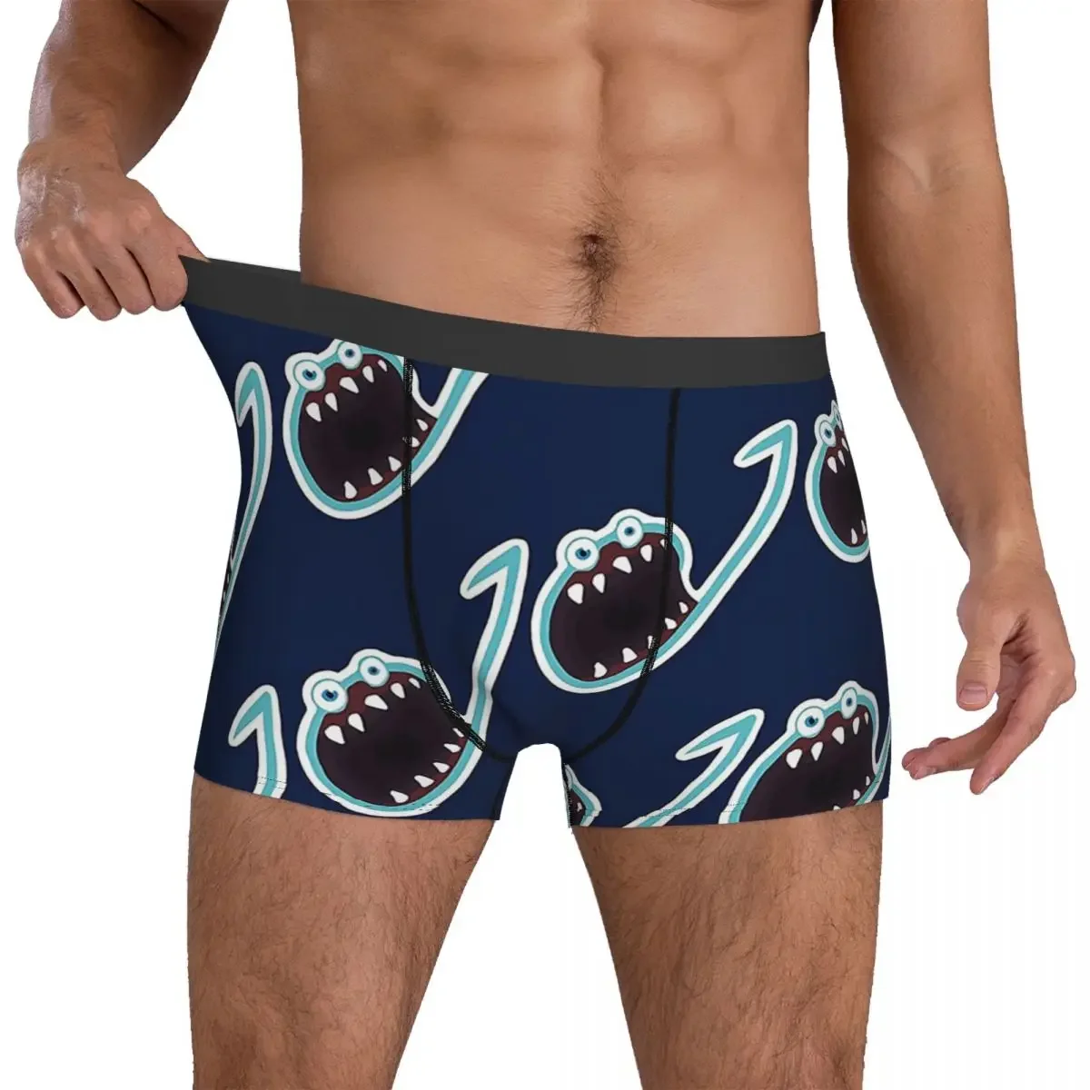 Calzoncillos bóxer para hombre, ropa interior suave, regalos para novio, Jerma985