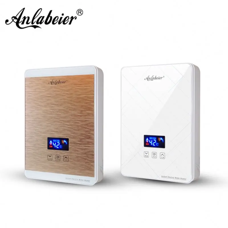 220V Thailand Tankless Water Heater Electric for Both Shower and Kitchen Appliance