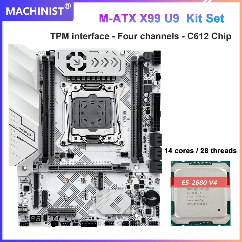 MACHINIST X99 マザーボードキットセット Xeon E5 2650 V4 または E5