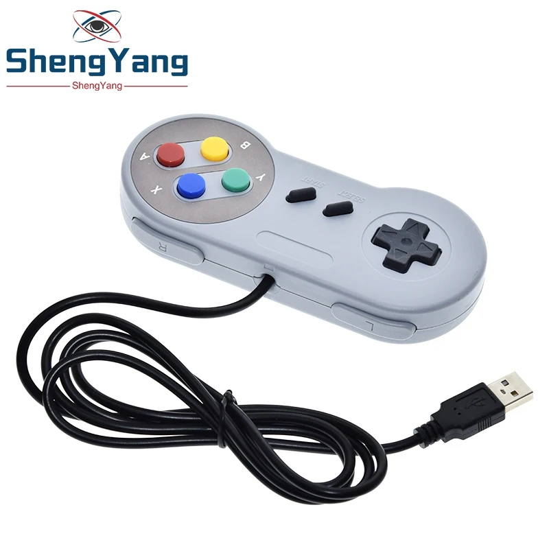 USB Game Controller Gaming Joystick Gamepad Controller for Nintendo SNES Game pad for Windows PC MAC Computer Control Joystick