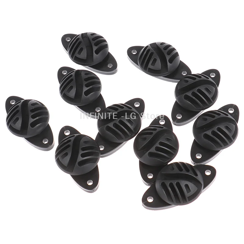 10pcs/lot Ring Hook Screw Electric Fence Plastic Insulator Aluminium Alloy view 6