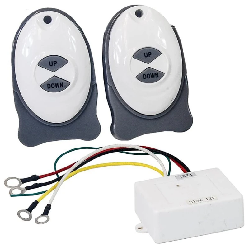 

Dual Remote Control-Anchor Remote Windlass Wireless Boat Sail Trim Controller