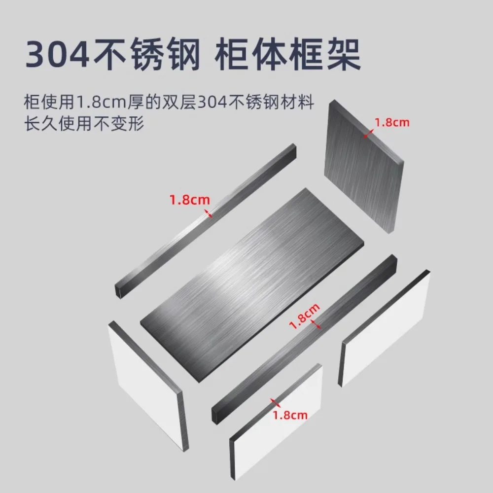 Xuantuo bathroom cabinet small apartment 304 stainless steel mini washbasin washbasin combination bathroom balcony is extremely