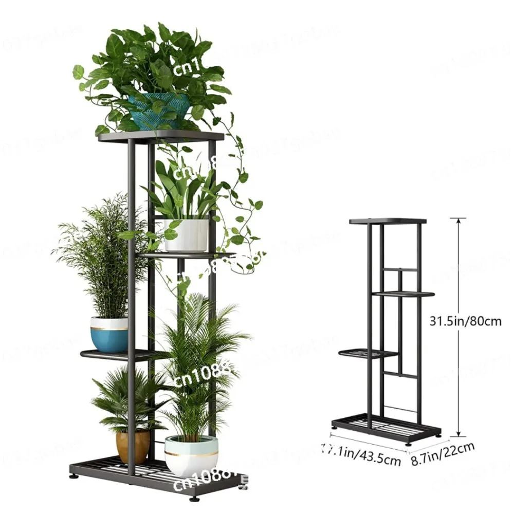 Plant Stand Stand for Flowers Flower Stand Flowerpot Organizer Iron 4/5/6Layers Plant Holder Storage Shelf Pot Rack Organizer