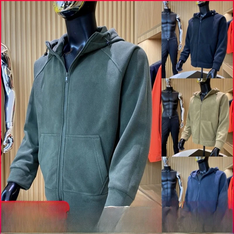 

Double-Sided Fce Hooded Jaet for Men And Women New Autumn Winter Warm Couple Sle Stand Fit Youth Faion Outerwear