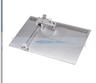 Laboratory conductive glass cutting table, FTO AZO quartz glass silica gel plate, manual cutter accuracy 0.5mm, 250x350mm